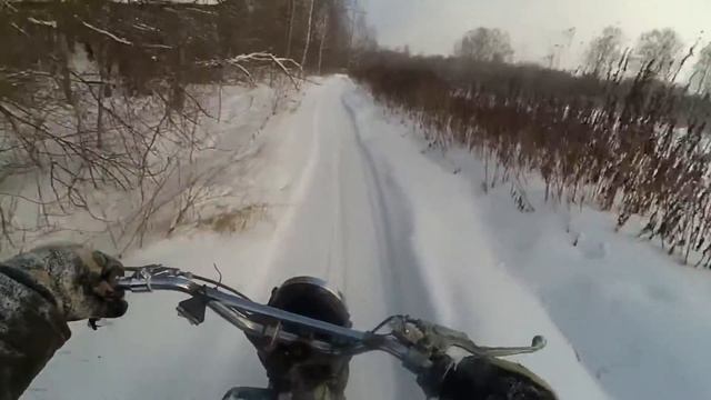 ВосходМакакаИж Морозные покатушки Часть 2