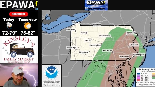 Monday May 27th, 2024 video forecast