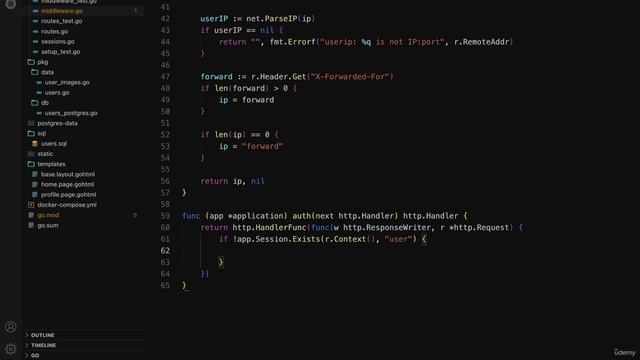 011 Adding Auth middleware