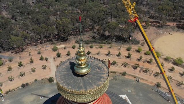 The Great Stupa of Universal Compassion - Sertok Lift.