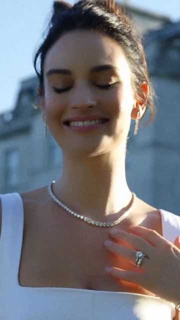 #lilyjamesofficial is all smiles, celebrating life's biggest moments #shorts #youtubeshorts