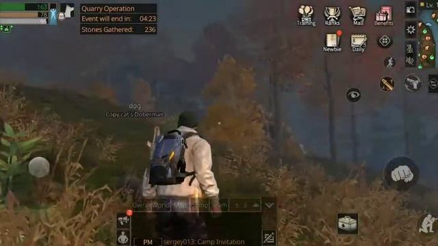LifeAfter - Gather Stone mission in Fall Forest - Open World Zombie Game - no. 24