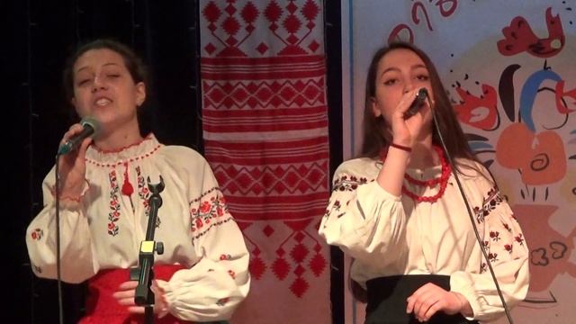Ой, яворе, явороньку - вокальний дует Надія Сергієнко та Єлизавета Борисенко. Чарівні джерела-2019