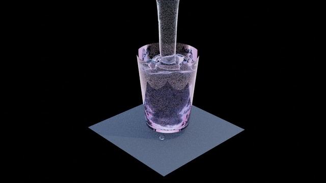 3D-вода в Blender