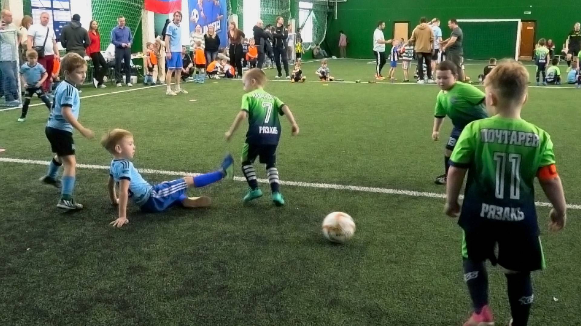 Обзор полуфинального матча "Рязань зелёные"-"Юниор бурев"