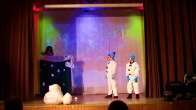 Школьный кукольный театр "Петрушка"Зимняя фантазия"