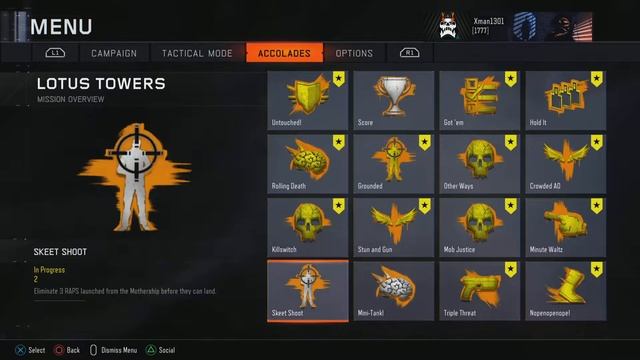 Accolade Skeet Shoot.  Shoot those R.A.P.S. like a pro | Call of Duty: Black Ops III