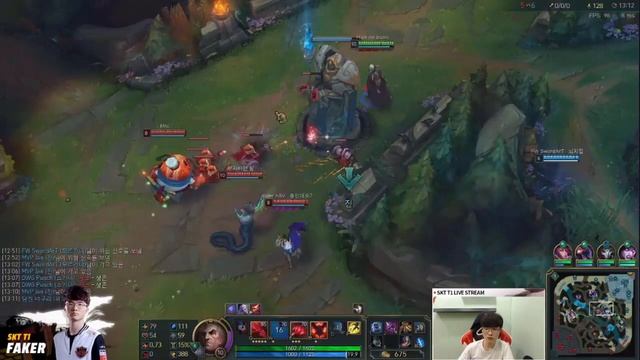 Faker Stream Swain vs Cassiopeia Mid 8.6