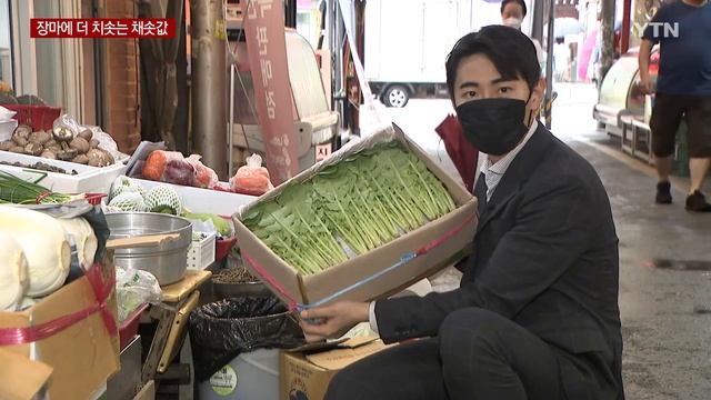 장마철에 더 치솟는 채솟값..."사는 사람도 파는 사람도  울상" / YTN