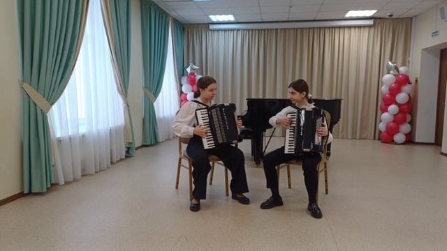 Ансамбль Библиева  Наталья Маргошвили Майя   ДШИ "Юность"