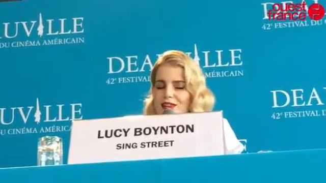 Deauville 2016 : Lucy Boynton présente Sing Street