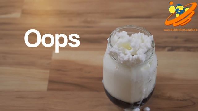 Frozen Milk Wintermelon Tapioca Drink Recipe by Bubble Tea Supply