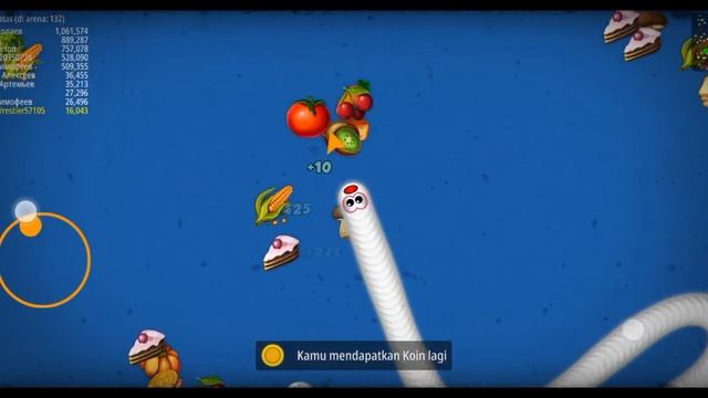 Worms Zone.io Trick Small worm vs iant Giant worm