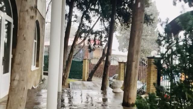 Снег в Алупке!