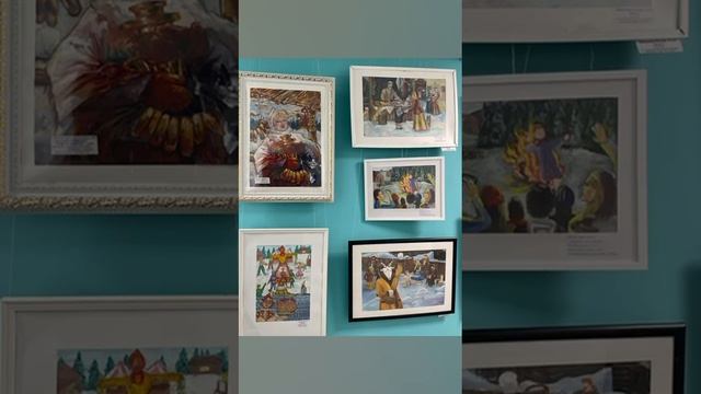 «Подмосковный хоровод» от НДХШ 13 участников на тему Масленица