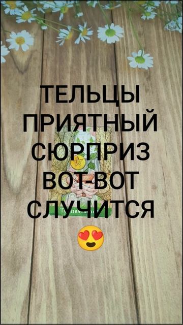 #ТЕЛЬЦЫ ПРИЯТНЫЙ СЮРПРИЗ ВОТ-ВОТ НА ПОРОГЕ 💖🥰😍