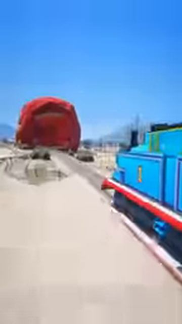 Паровозик Томас GTA V TRAIN EATER VS THOMAS THE TRAIN #shorts