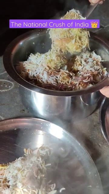 National Crush of India 👑😌 #trending #trendingsong #youtubeshorts #biriyani #shorts