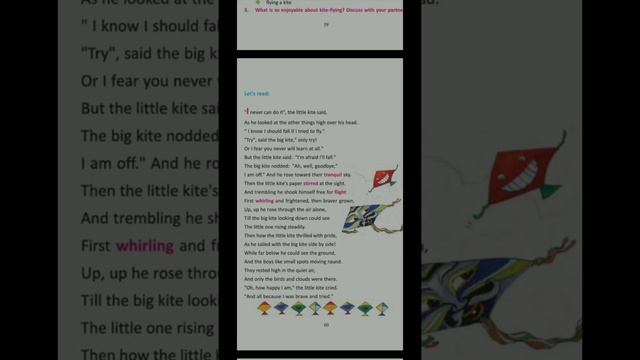 How The Little Kite Learned to Fly Class 6 chapter 6