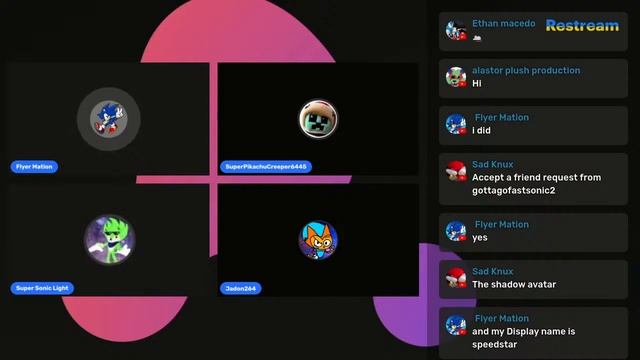 Multistreaming with Restream.io