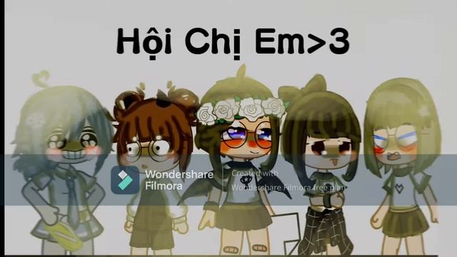 Hội chị e trong của tui trong team mini biến hoá thành gacha nek/by Cherry
