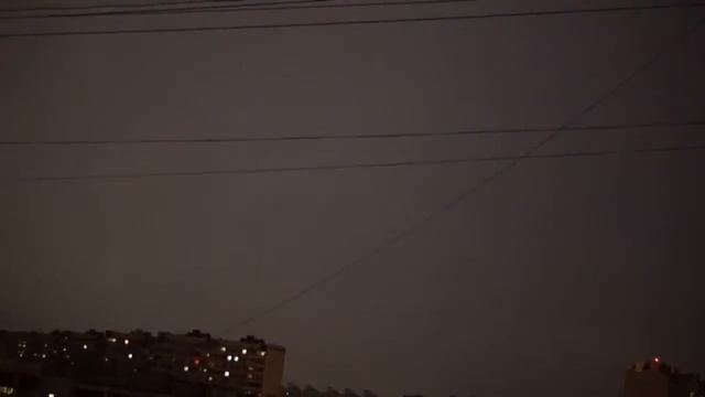 Гроза в Москве, Выхино. 13.07.2016
