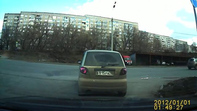 Матиз игнорирует знак