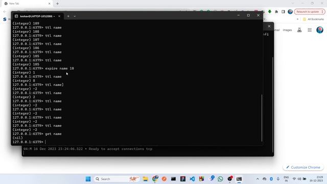 Redis Data Management All Commands Part 1