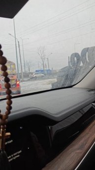 Забрали сайдинг со склада Деке на легковой машине