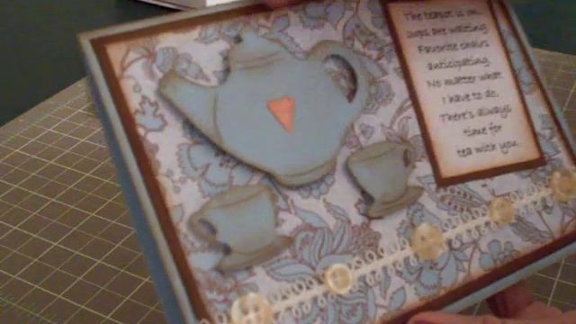 Cricut "Teapot" Card