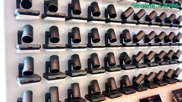 Yealink 4K 'Magic Wall' at InfoComm China 2021