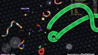 Играем в slither.io и моё вк , (пару ефектов)
