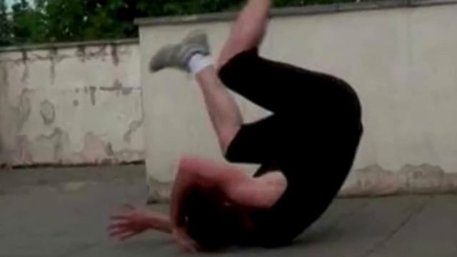 обучение по паркуру урок 2(roll)