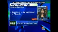 Cabinet Approves Spectrum Auction Policy