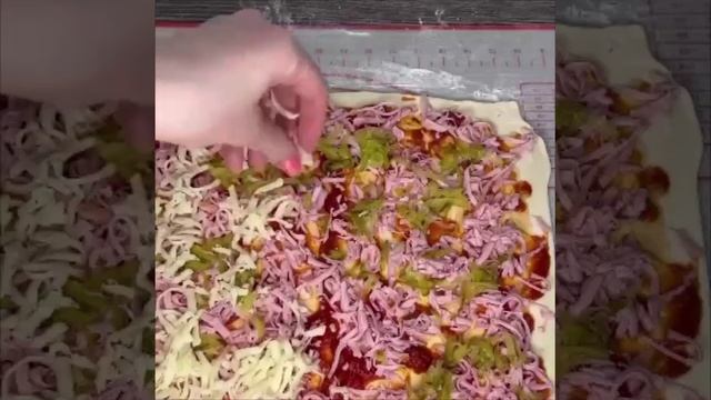 🍕 Необычная пицца