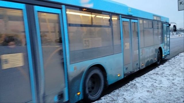 Автобус 53 маршрут МАЗ-203.947 38012 и Автобус 326 маршрут МАЗ-103 8147 Малая Бухарестская Улица