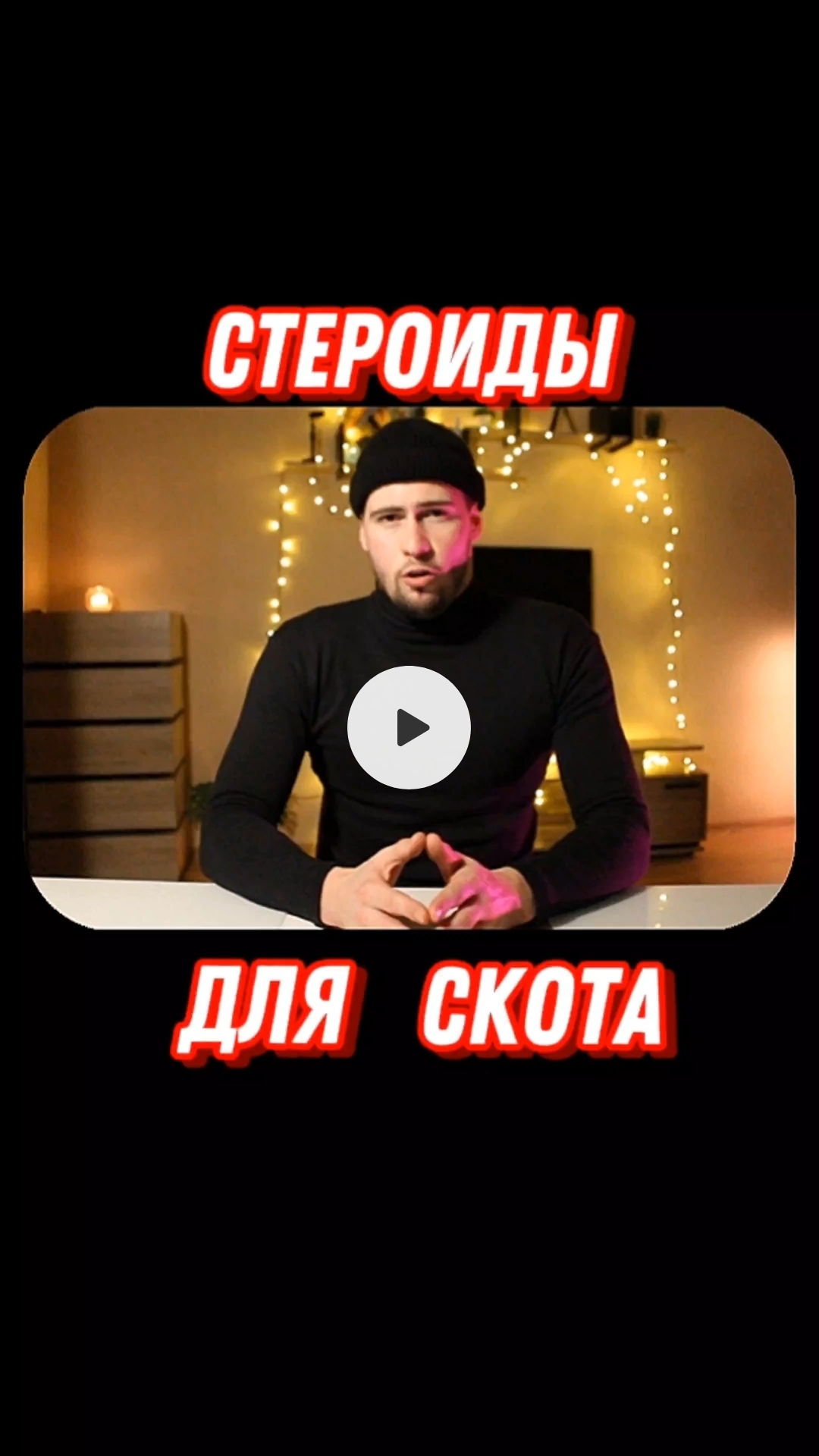 Стероиды, рогатый скот и подпольные лаборатории