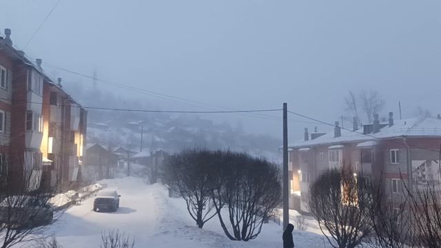 Доброе снежное утро