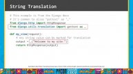 Talk: Andrew Knight - East Meets West When Translating Django Apps