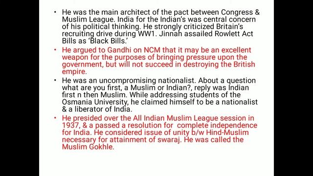 #Mohammad Ali Jinnah: #Political Thought