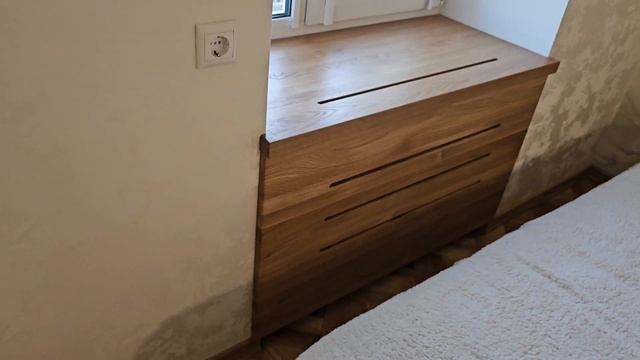 Экран на батарею.