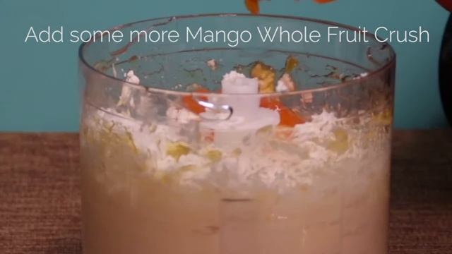 2 ingredient Instant Mango Shrikhand (Aamrakhand) with Mala's Whole Fruit Crush