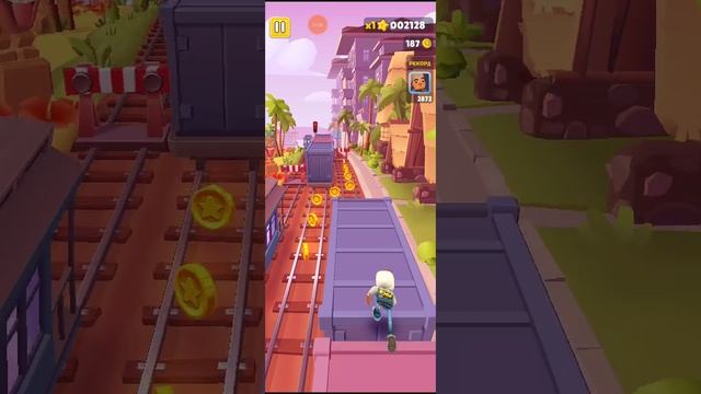 новый сериал Subway surfers 1 серия сбеги от охранника