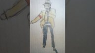 Michael Jackson Bad tour 1988 Smooth criminal Tokyo Fan Art by King Of Pop 1979 aka Matthew Moore