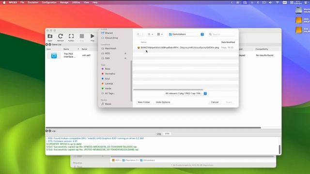 Como Usar Emulador de PlayStation 3 no macOS | PCSX3 Tutorial