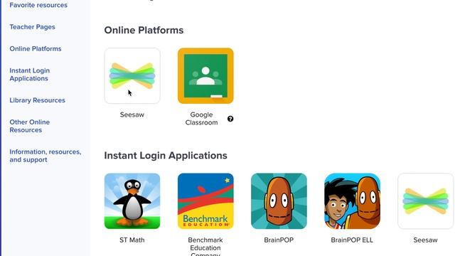 Clever Portal for Accessing Online Platforms