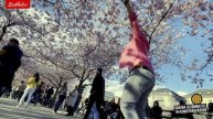 Sakura Blooming Urban Kiz in Kungsträdgården with Mårten & Yana