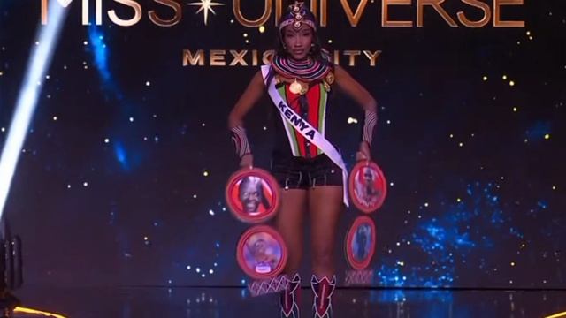 73 Miss Universe 2024 Kenya Irene Ng'endo Кения Мисс Вселенная 2024 Национальный костюм