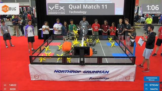 2017 VRC Tech Q11 - 1492Z 6030 vs 97934V 9447A - 12 to 31