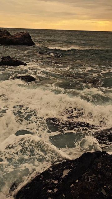 #море #черноеморе #крым #меганом #шторм #sea #travel #путешествие